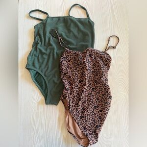 Bundle of one pc swimsuits from target XL